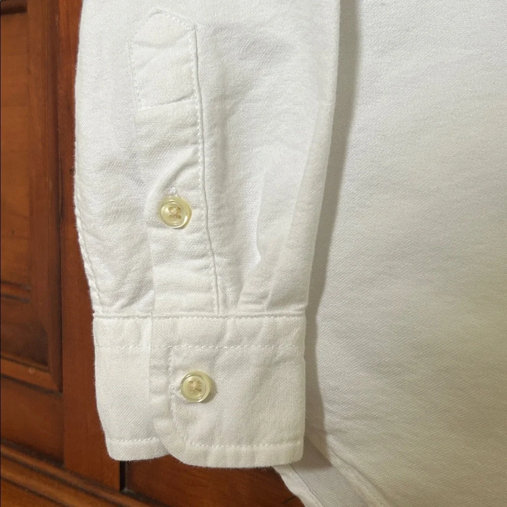 Ralph Lauren | White LS Button Oxford Shirt | 5